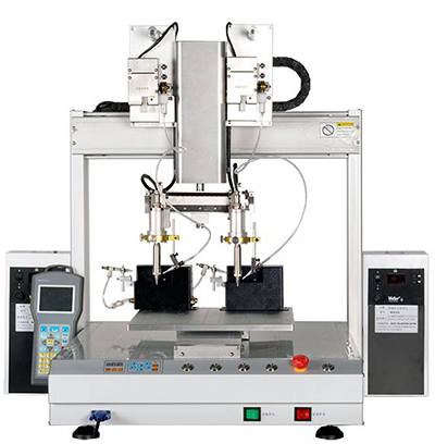 精密桌面式自动焊接机、四轴焊锡机、PCB焊接机